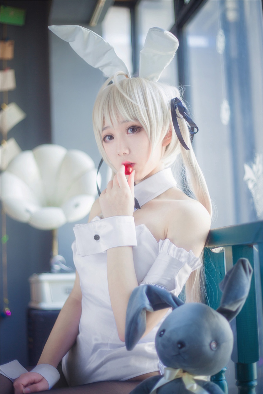 cosplay穹妹可爱兔女郎丝袜诱惑写真套图(第3页)