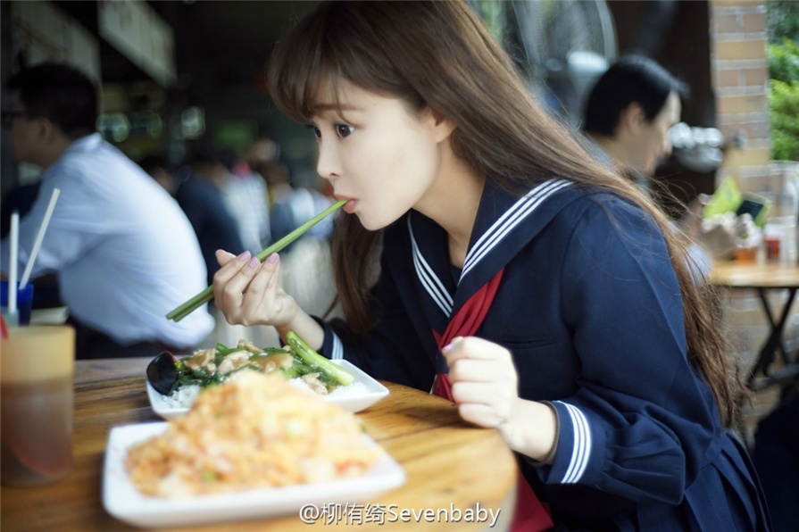 90后童颜巨乳柳侑绮sevenbaby性感生活照(第18页)