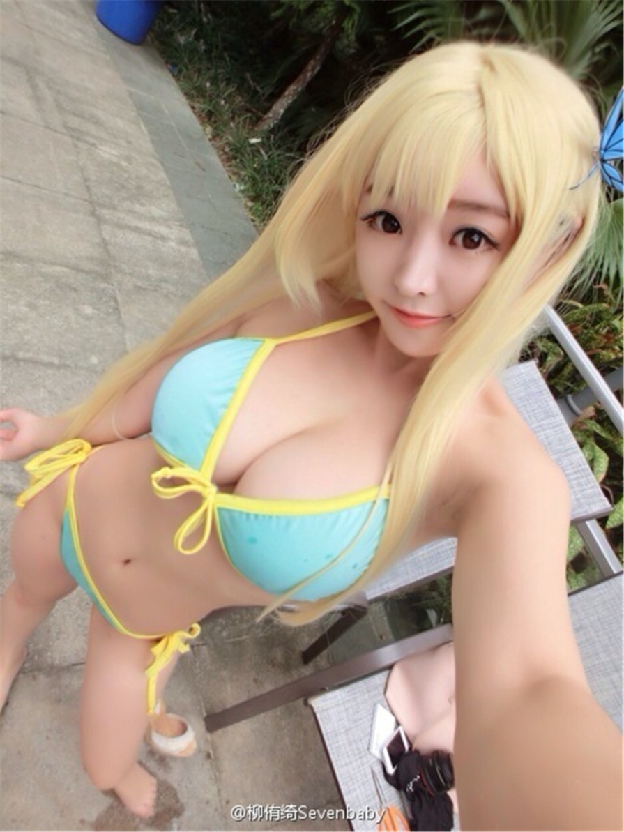 90后童颜巨乳柳侑绮sevenbaby cosplay性感自拍(第15页)