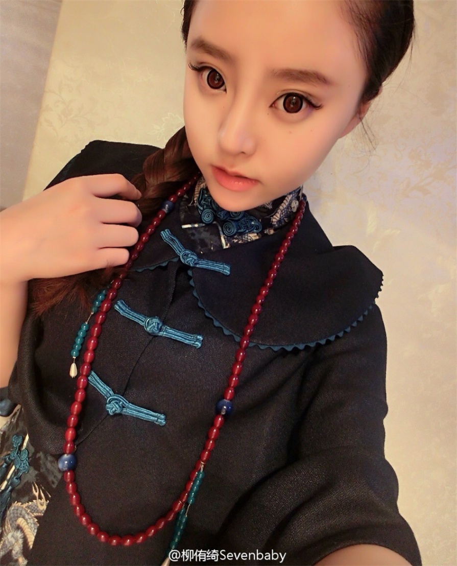 90后甜美女生柳侑绮sevenbaby生活照自拍(第34页)