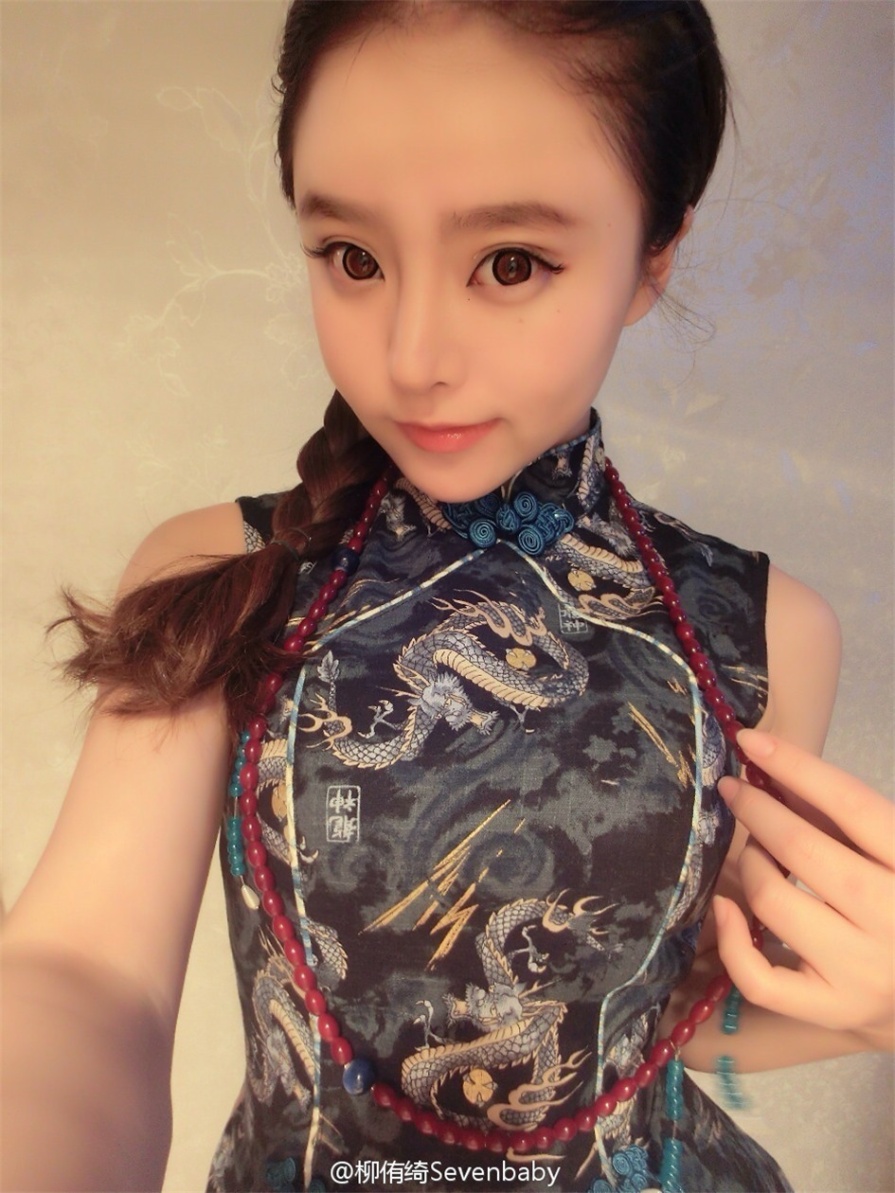 90后甜美女生柳侑绮sevenbaby生活照自拍(第35页)