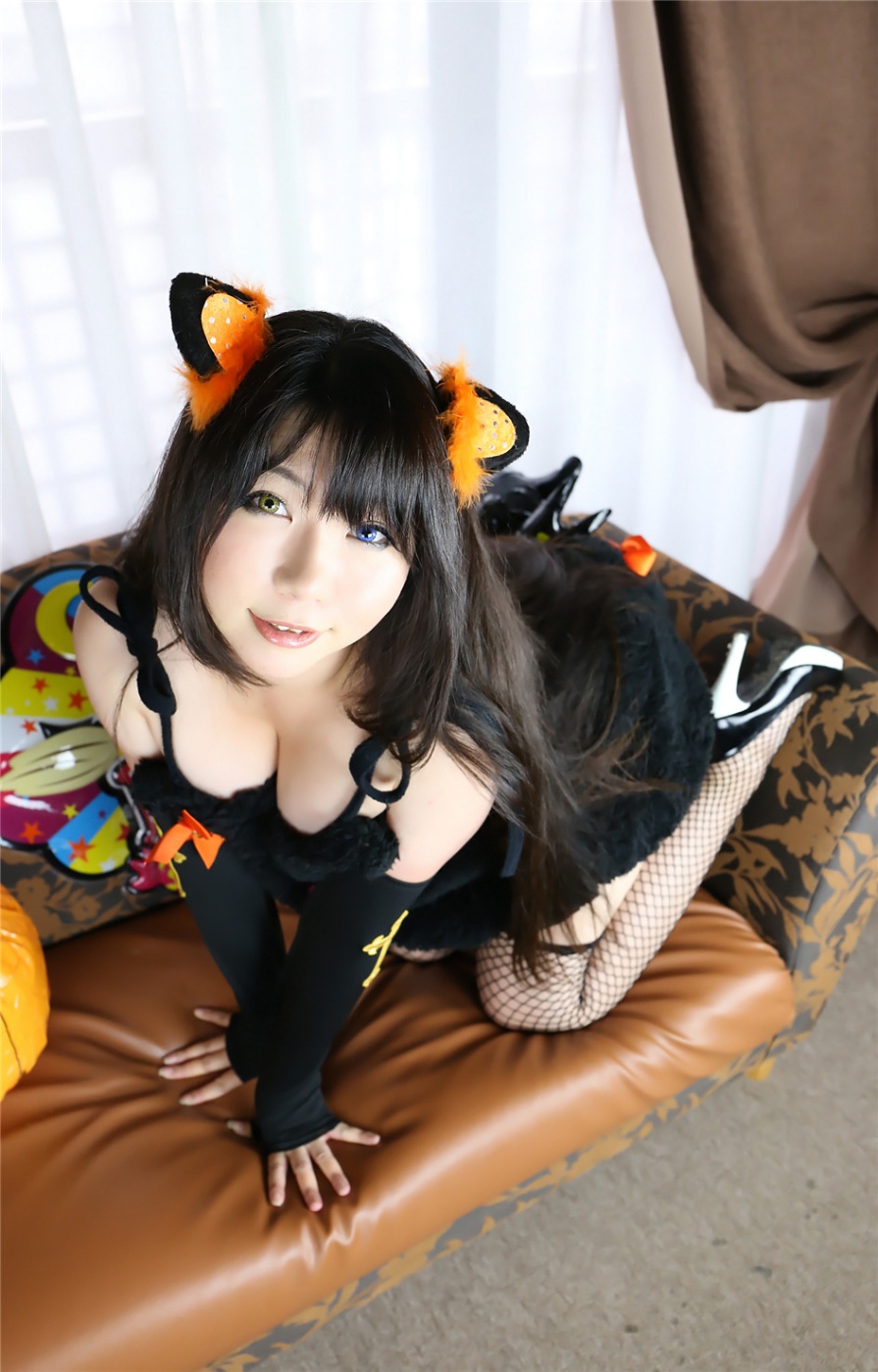 [Allgravure] 肉肉小猫咪cosplay网袜丰满少女大尺度写真摄影照片(第14页)