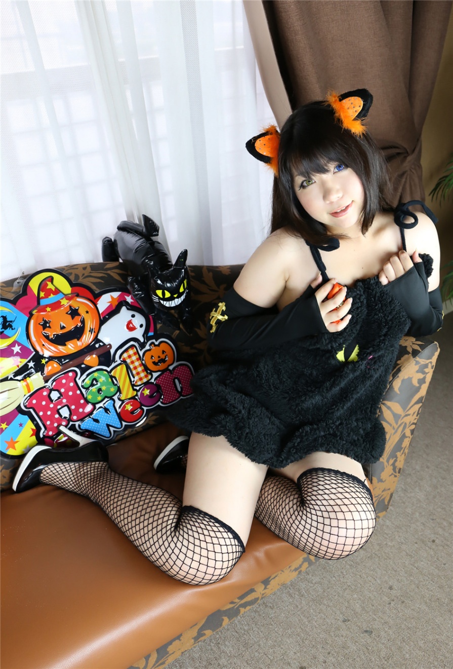 [Allgravure] 肉肉小猫咪cosplay网袜丰满少女大尺度写真摄影照片(第30页)