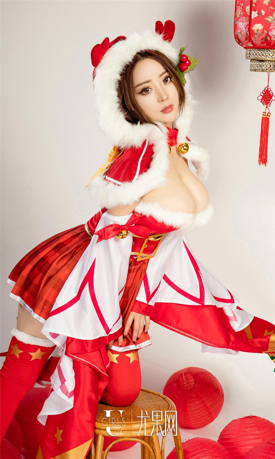 [ugirls尤果网] 极品爆乳美女王者荣耀cosplay高清性感图片(第36页)