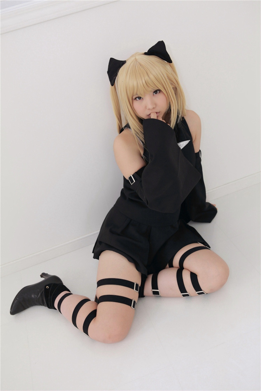 清纯日本少女cosplay性感黑猫咪写真高清图片(第12页)