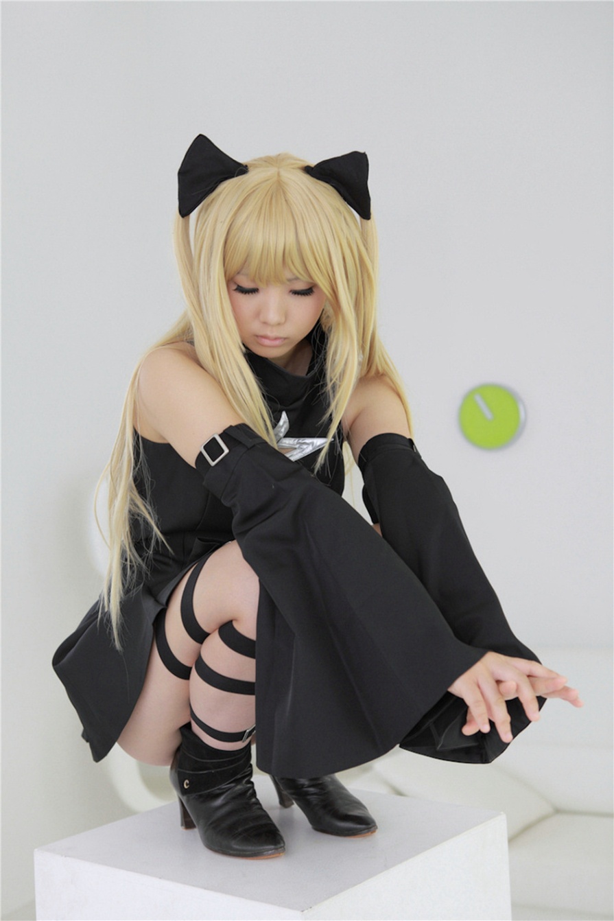 清纯日本少女cosplay性感黑猫咪写真高清图片(第13页)