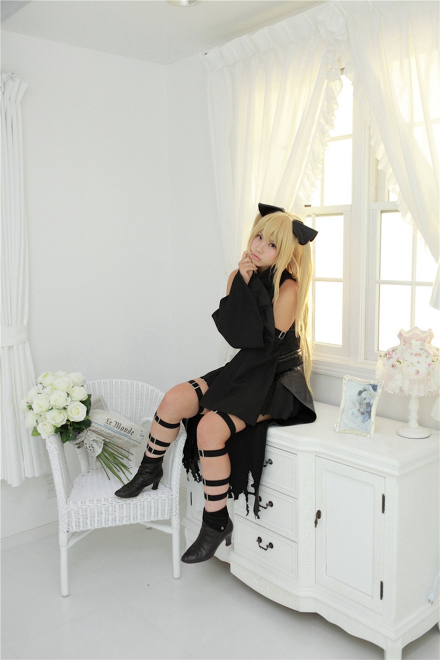 清纯日本少女cosplay性感黑猫咪写真高清图片(第16页)