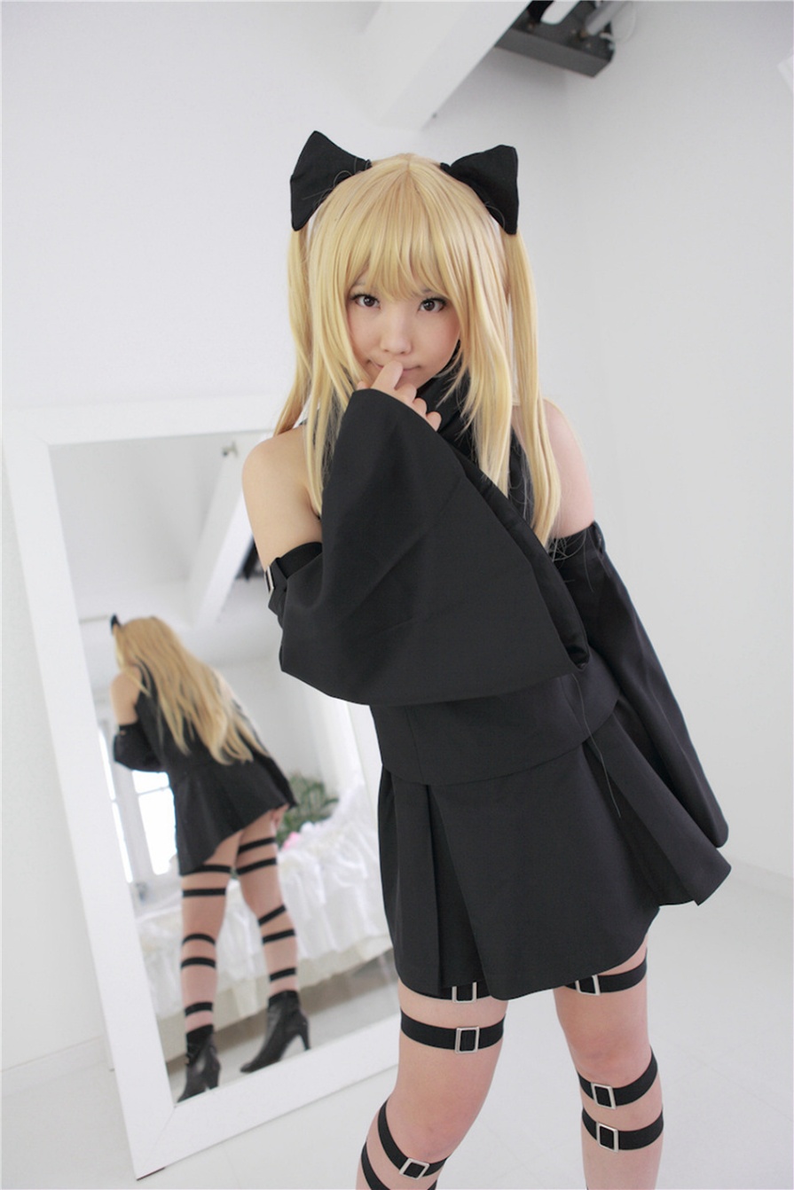 清纯日本少女cosplay性感黑猫咪写真高清图片(第19页)
