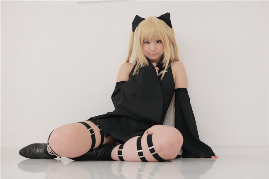 清纯日本少女cosplay性感黑猫咪写真高清图片(第28页)
