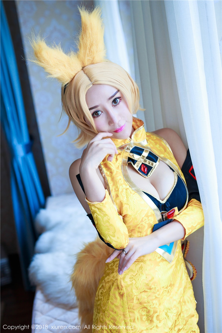 [秀人网] 极品爆乳美女邹晶晶女王cosplay性感写真图片(第5页)