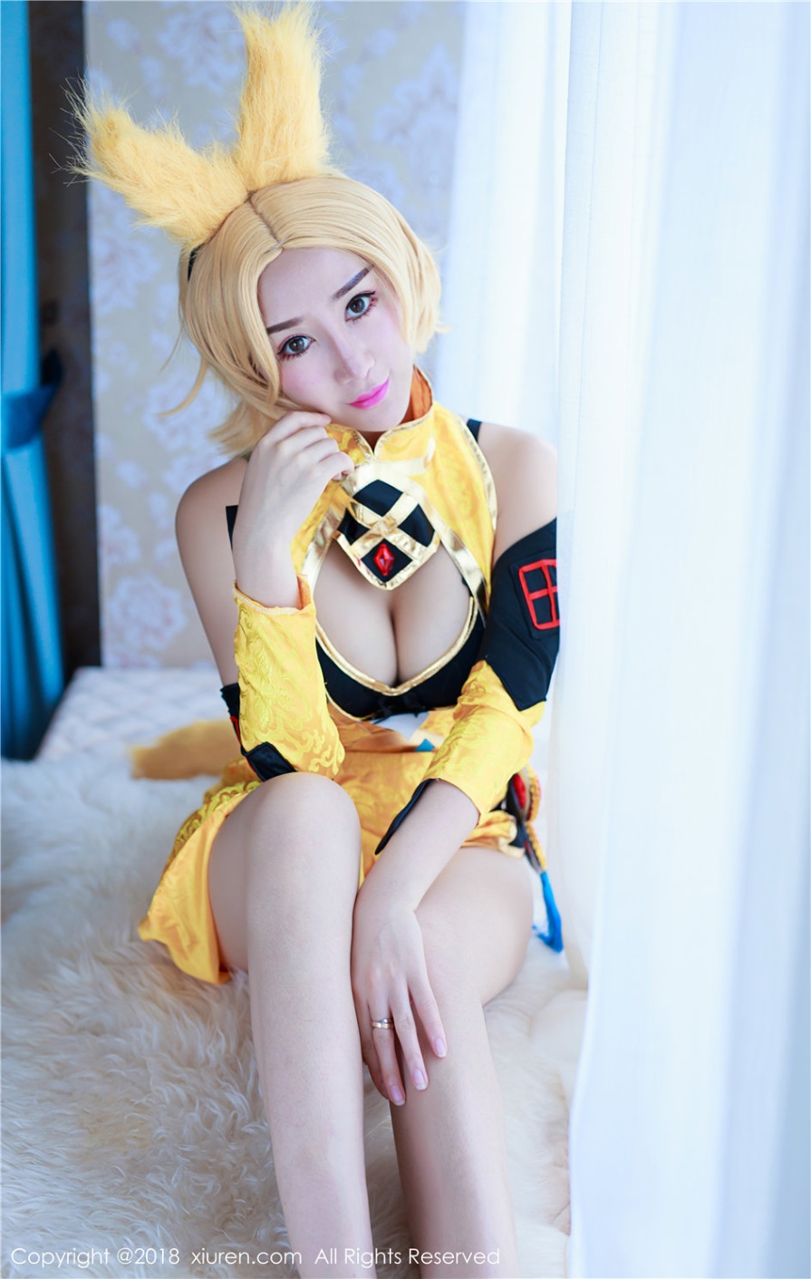 [秀人网] 极品爆乳美女邹晶晶女王cosplay性感写真图片(第9页)