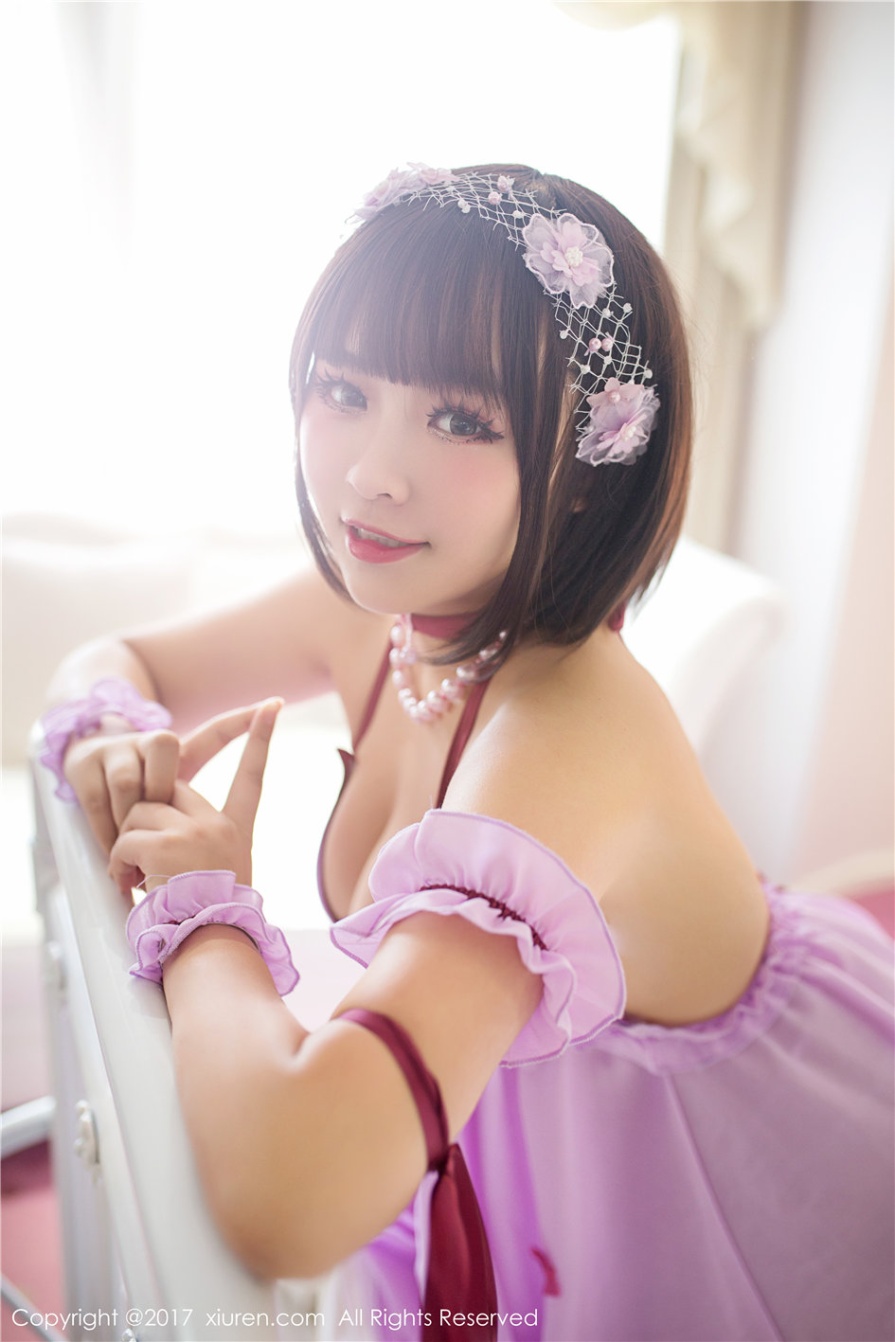 [秀人网] cosplay性感爆乳美女纳砂-nasa床上魅惑写真图片(第9页)