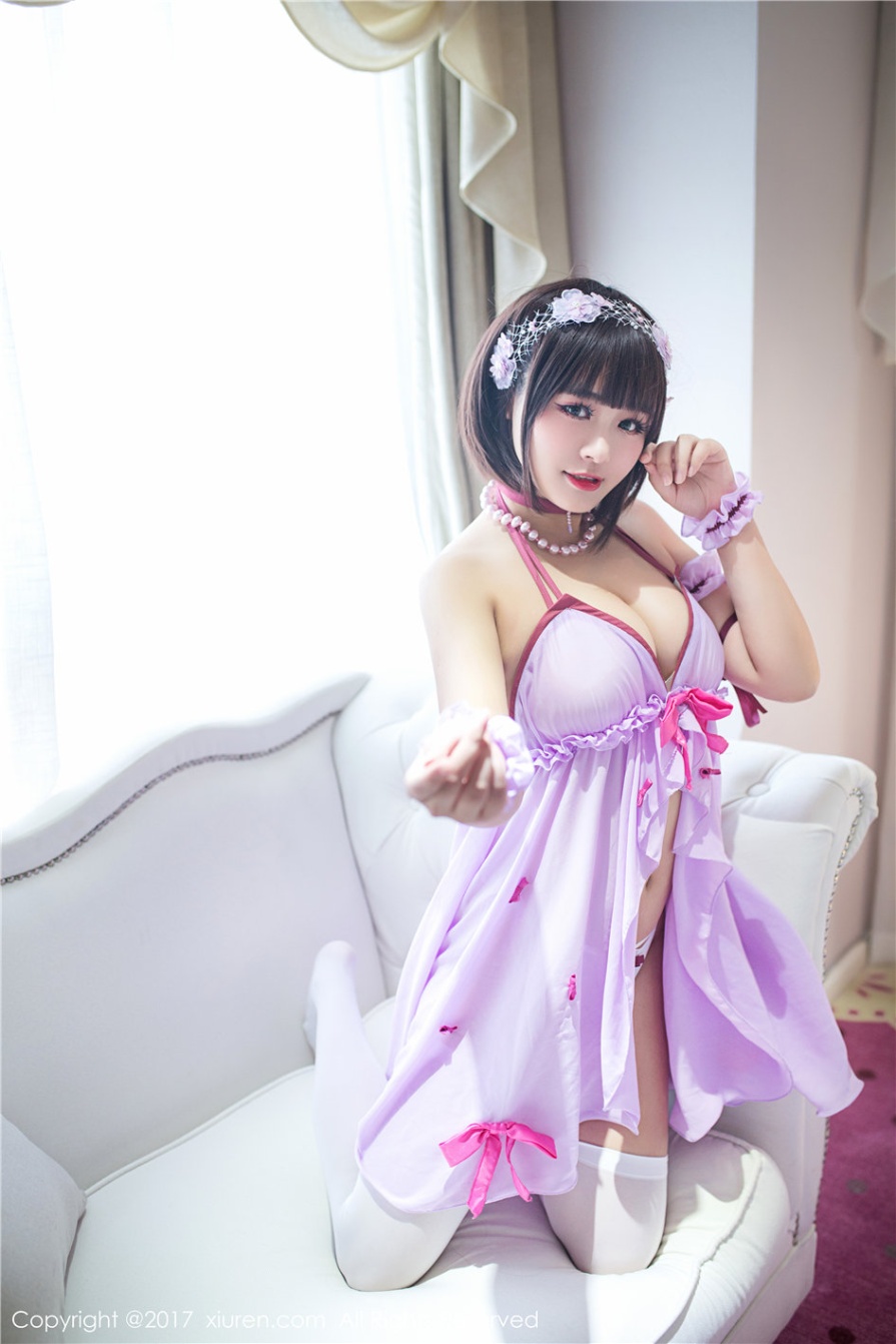 [秀人网] cosplay性感爆乳美女纳砂-nasa床上魅惑写真图片(第16页)