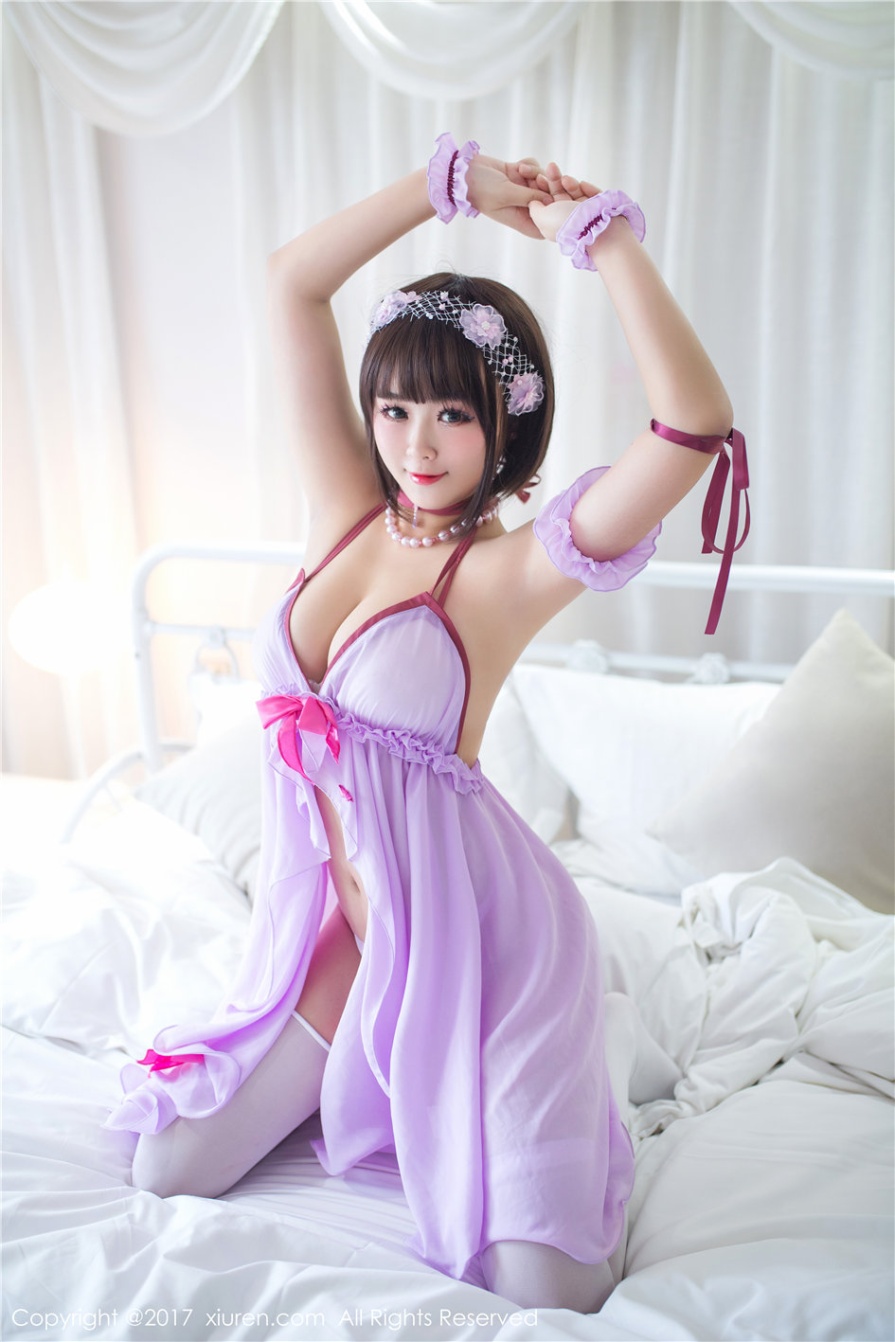 [秀人网] cosplay性感爆乳美女纳砂-nasa床上魅惑写真图片(第31页)