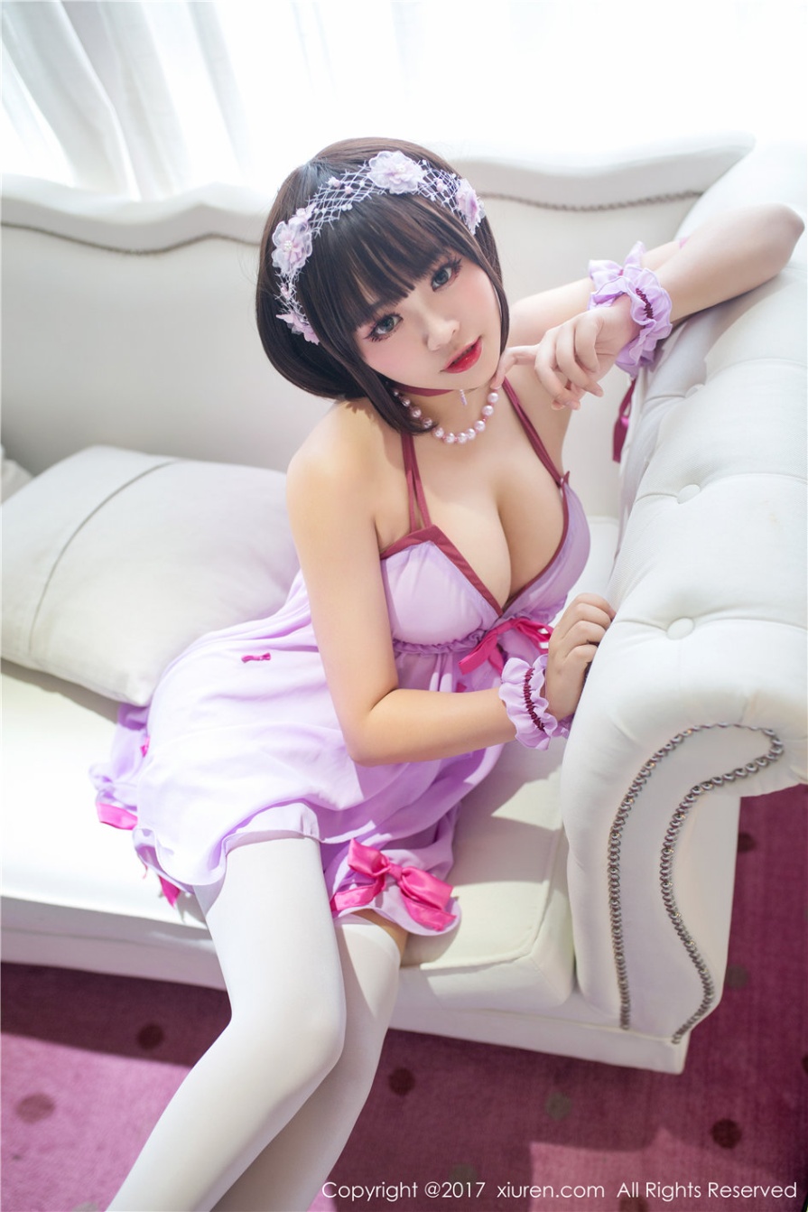 [秀人网] cosplay性感爆乳美女纳砂-nasa床上魅惑写真图片(第41页)