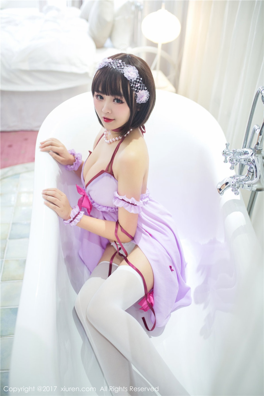 [秀人网] cosplay性感爆乳美女纳砂-nasa床上魅惑写真图片(第42页)