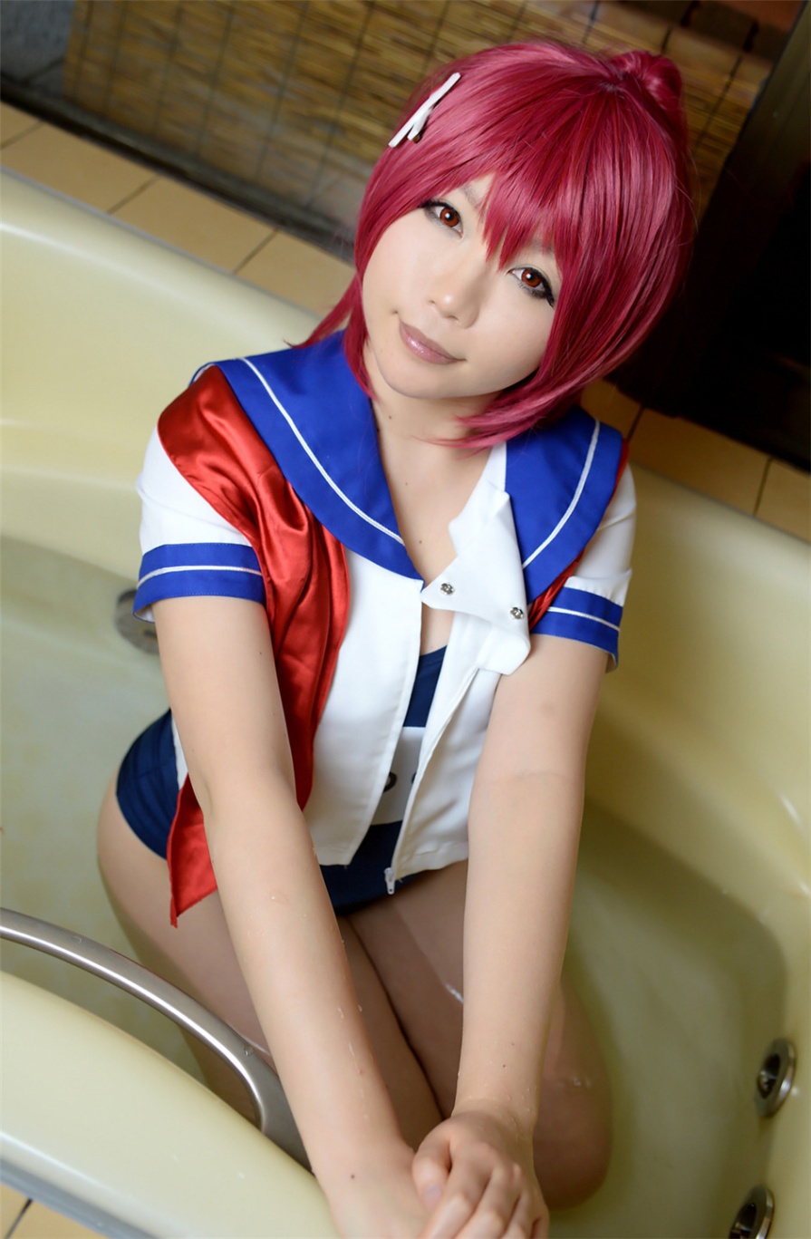[Allgravure] 日本最可爱cosplay少女制服肥臀诱惑写真(第14页)