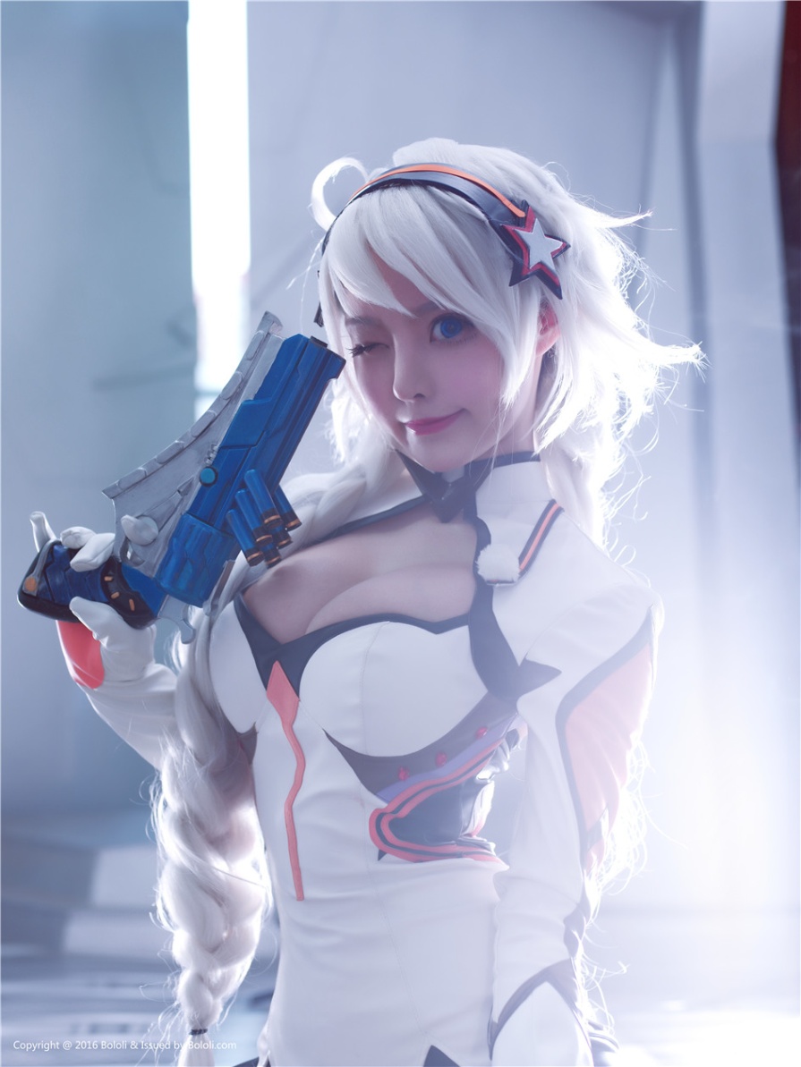 大胸美女柳侑绮崩坏游戏漫展cosplay清纯写真(第19页)