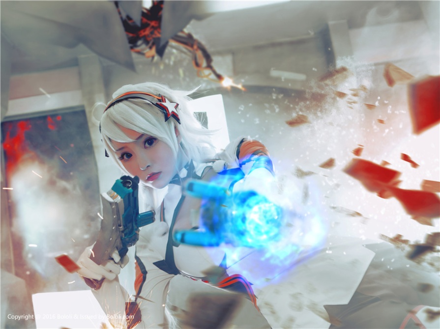大胸美女柳侑绮崩坏游戏漫展cosplay清纯写真(第24页)