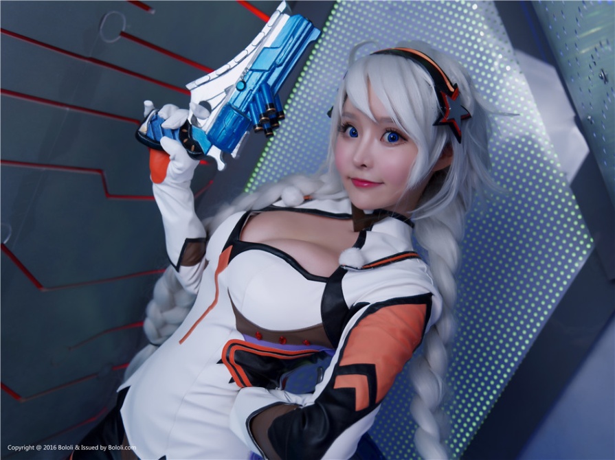 大胸美女柳侑绮崩坏游戏漫展cosplay清纯写真(第25页)