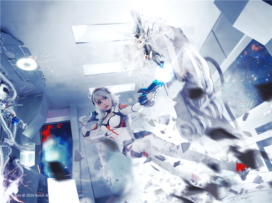大胸美女柳侑绮崩坏游戏漫展cosplay清纯写真(第26页)