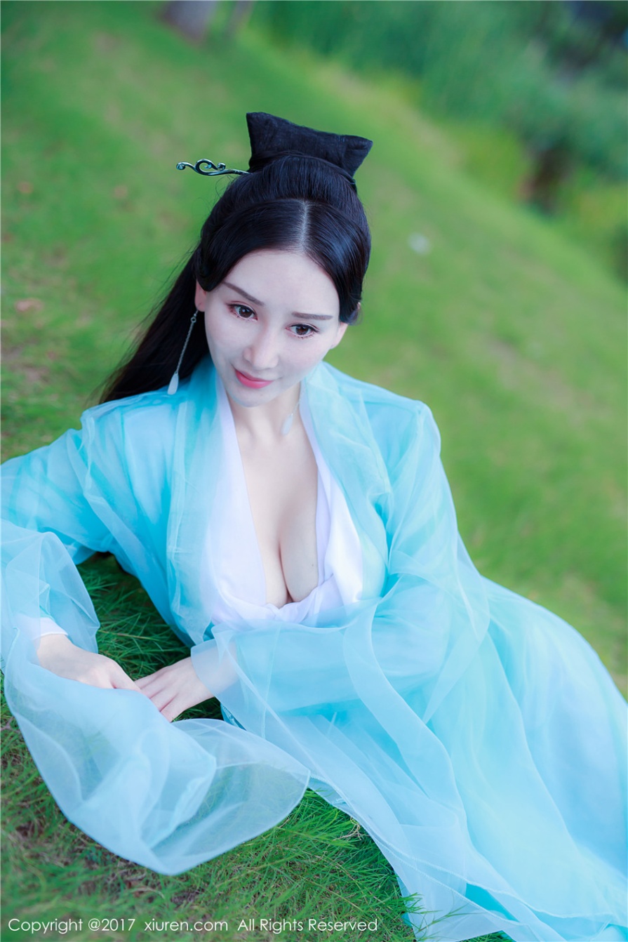 古装美女邹晶晶巨乳诱惑写真图片(第7页)