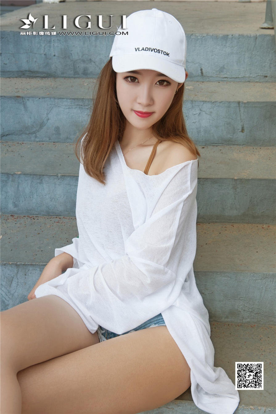 [丽柜] 玩滑板的极品长腿美女筱筱肉丝袜户外高清写真照片(第21页)