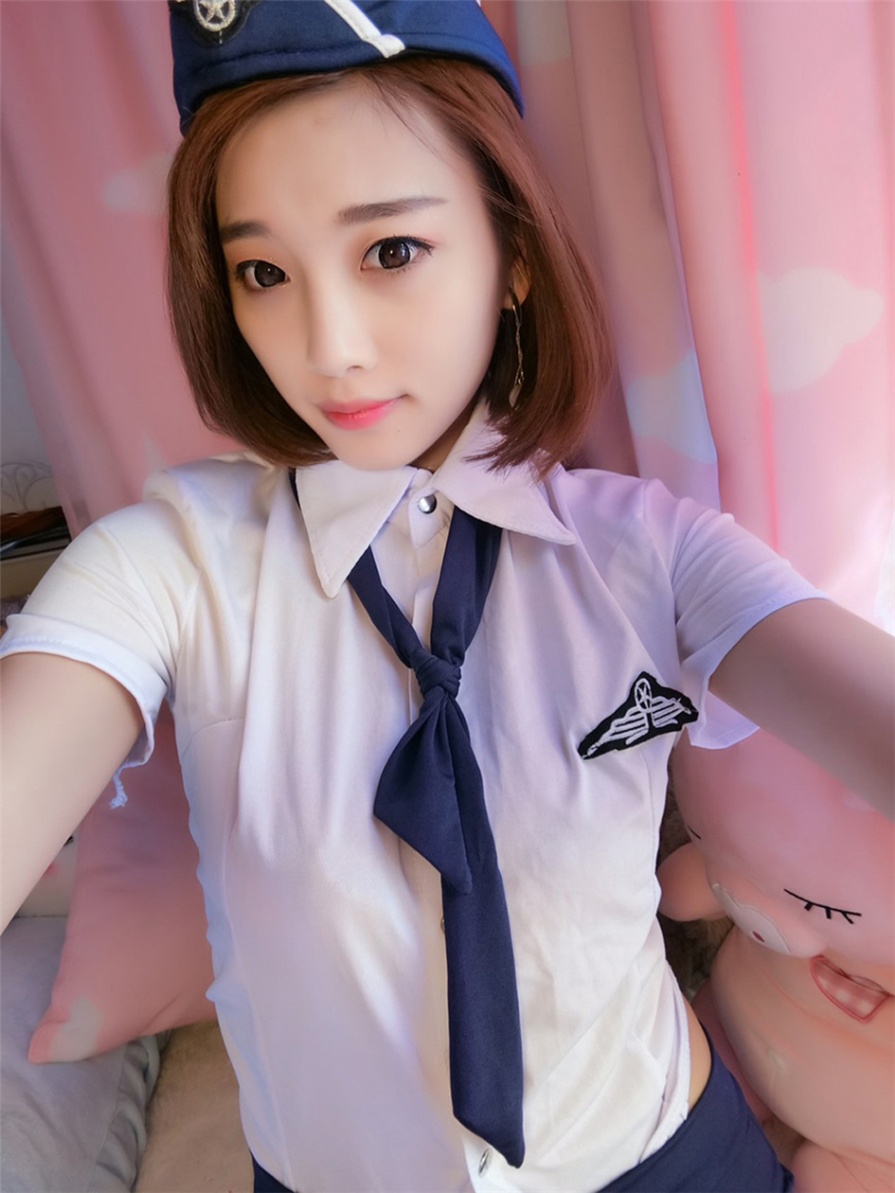 甜美女生空姐制服美乳诱惑写真图片(第42页)