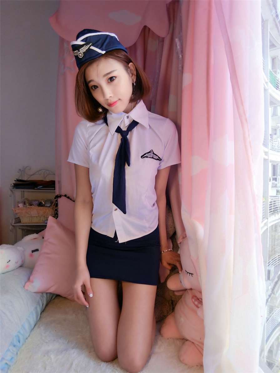 甜美女生空姐制服美乳诱惑写真图片(第51页)