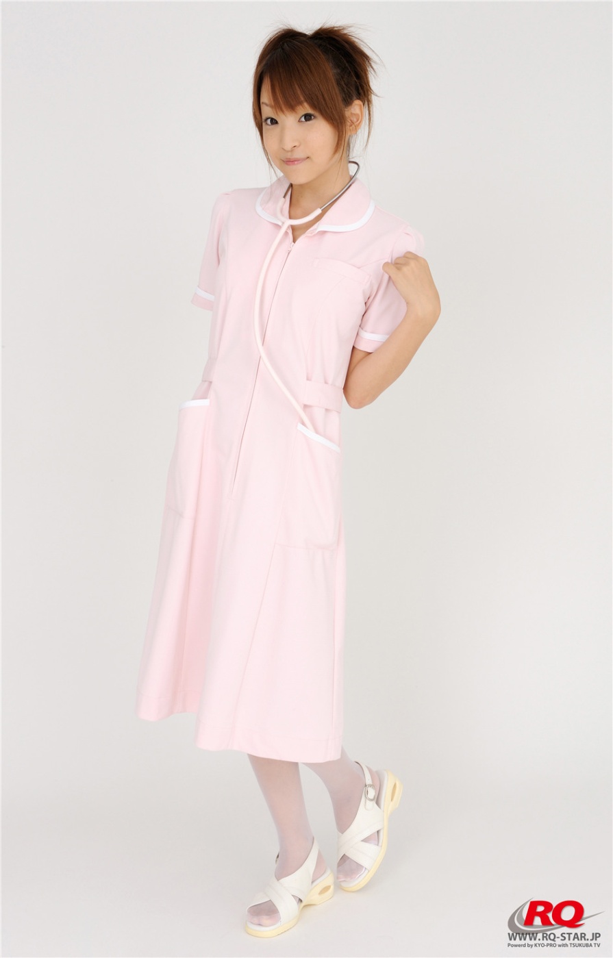 日本美女青木未央粉色护士装写真(第6页)