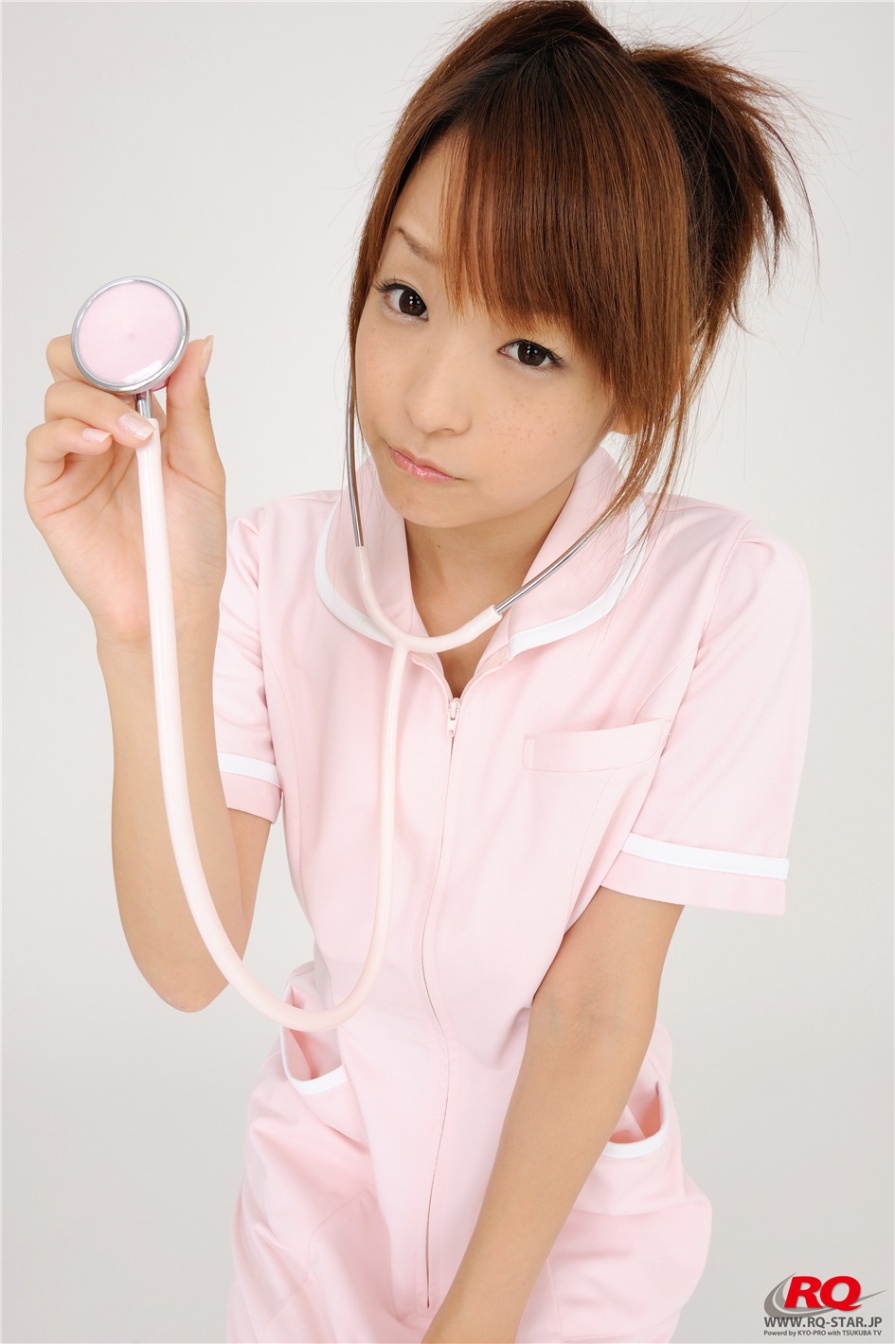 日本美女青木未央粉色护士装写真(第47页)