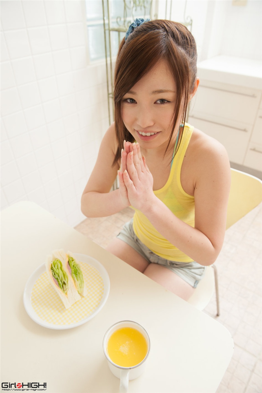 日本可爱少女厨房清新写真(第6页)
