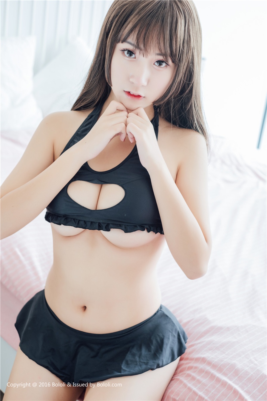 超短裙美女猫九酱Sakura白皙玉乳翘臀写真图片(第8页)