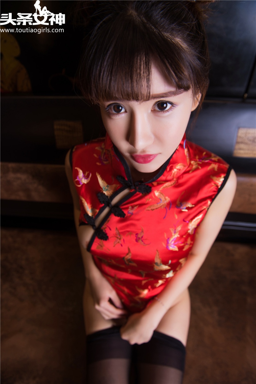 旗袍骨感女生郭美美性感裤袜翘臀诱惑写真图片(第17页)