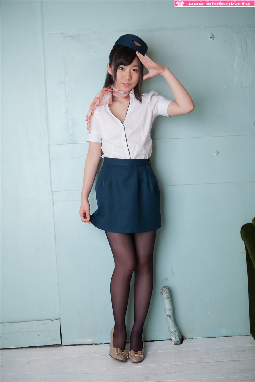 日本美女葉月らん空姐制服写真(第2页)