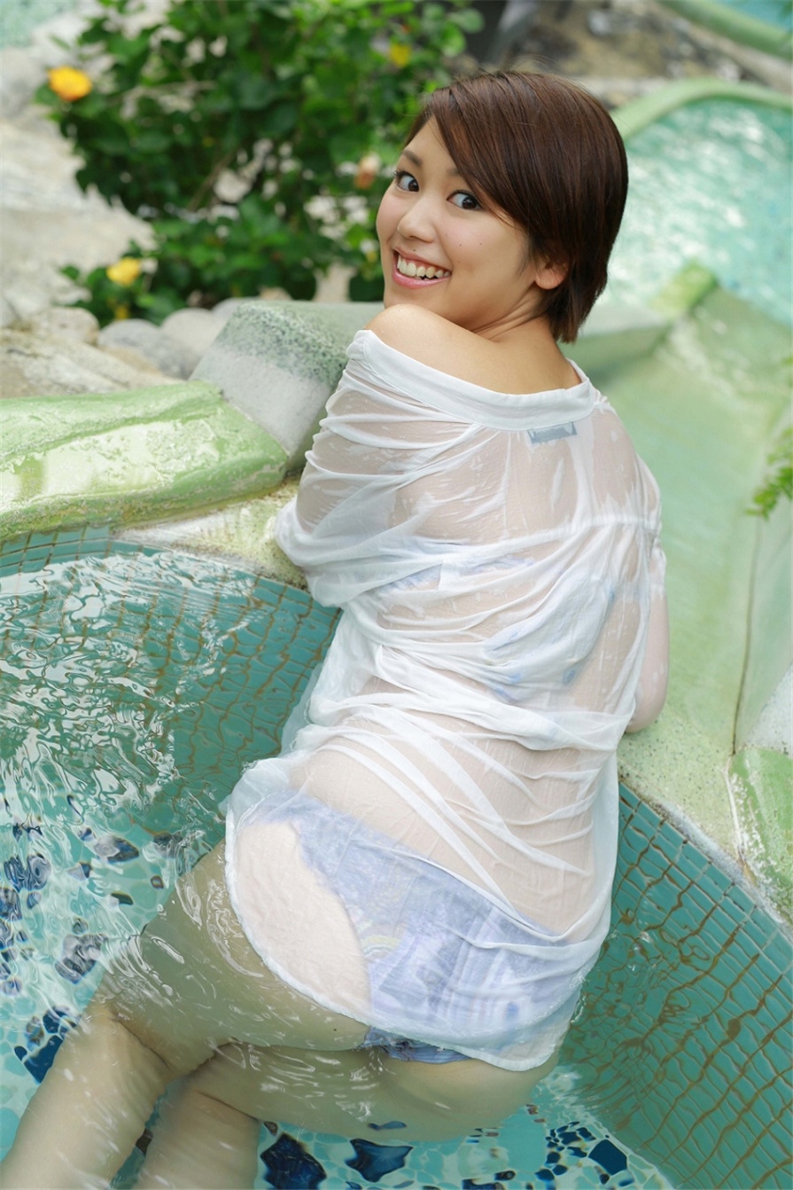 日本美女鮎川穂乃果泳池湿身诱惑写真图片(第10页)