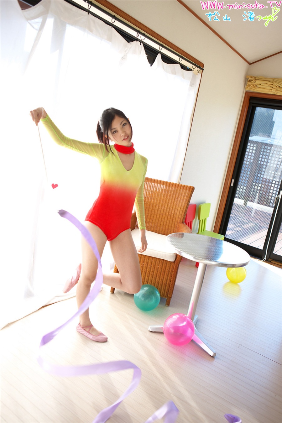 日本可爱美女松山渚体操制服写真图片(第5页)