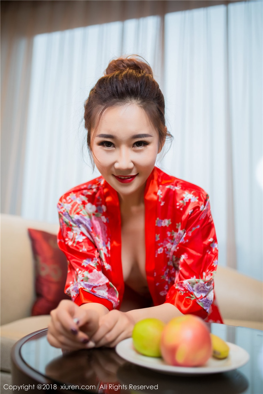 90后美女棉花糖candy红色情趣睡衣迷人美乳诱惑私拍(第11页)