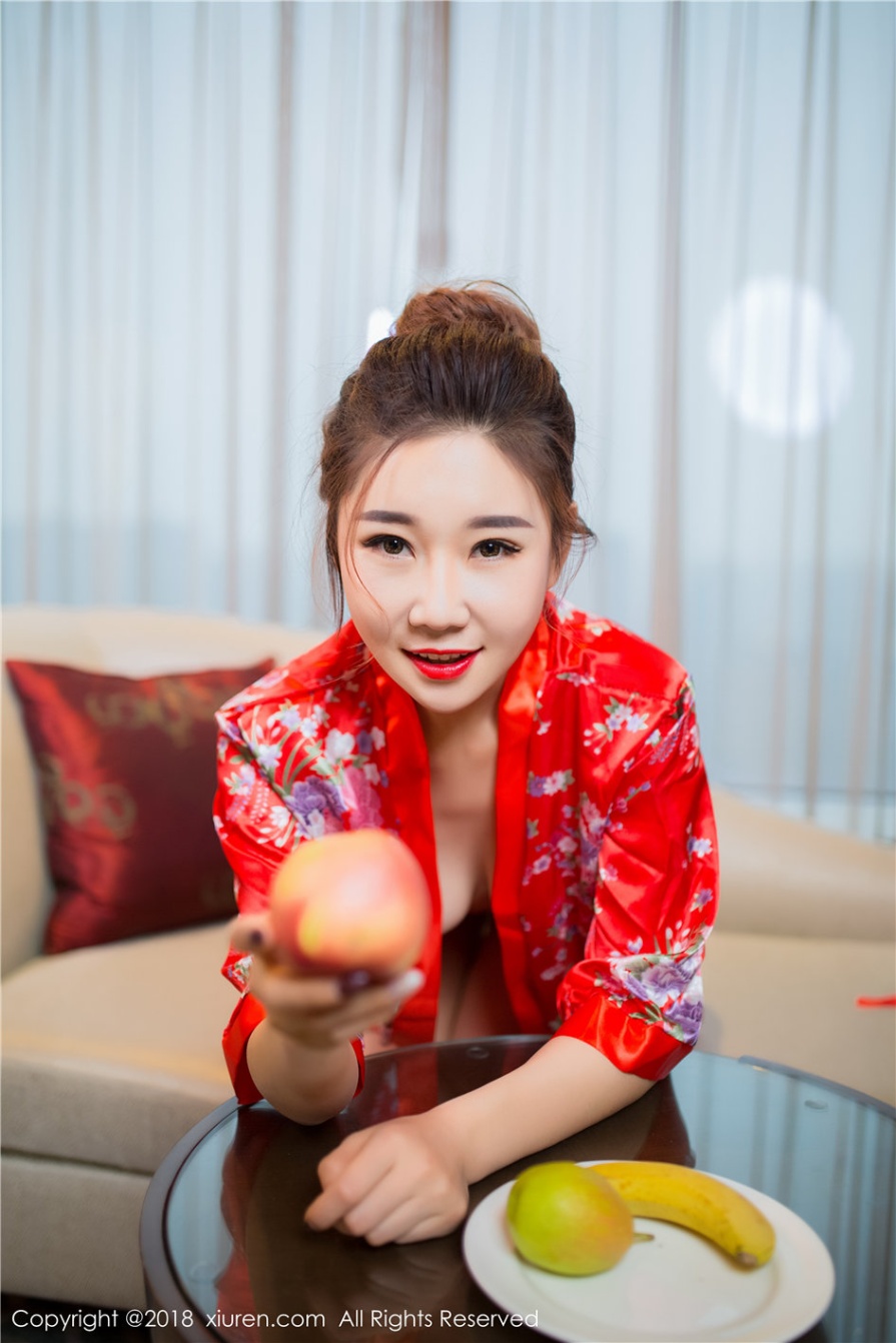 90后美女棉花糖candy红色情趣睡衣迷人美乳诱惑私拍(第32页)