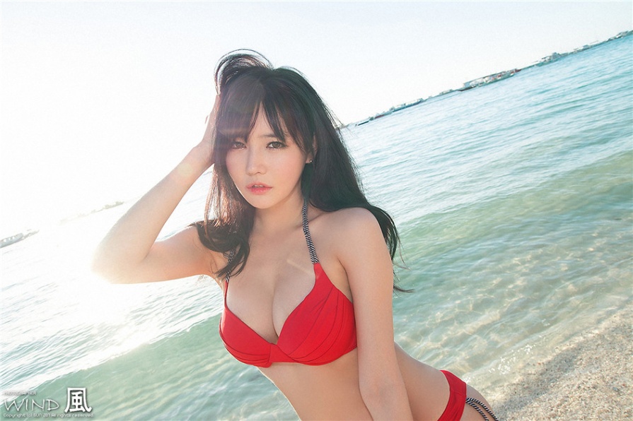 韩国极品身材美女韩佳恩海边性感泳衣写真(第39页)