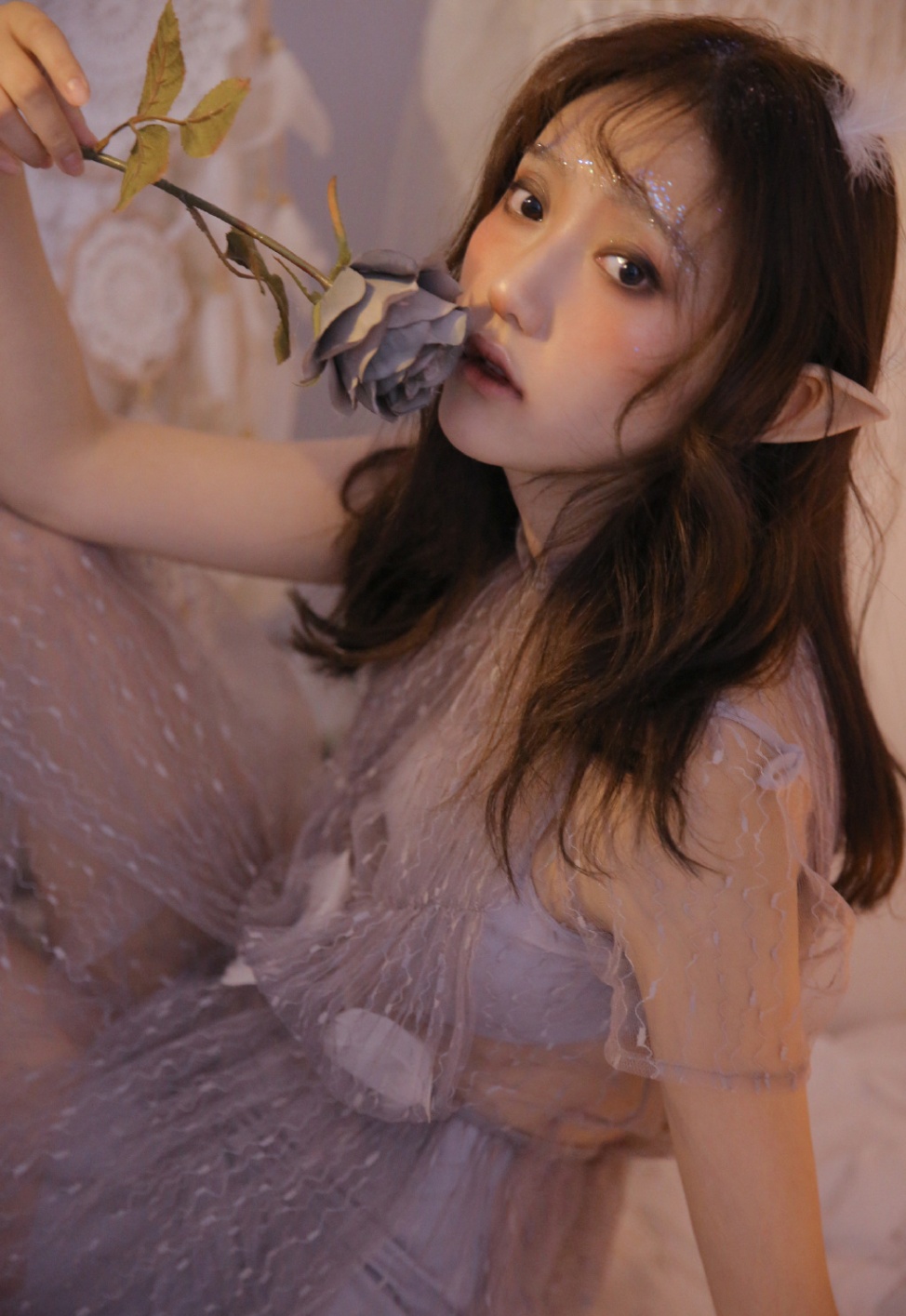 透视装美女万圣节小精灵cosplay私拍(第9页)
