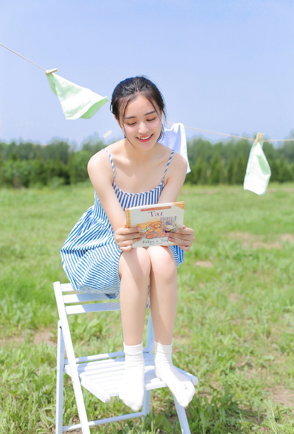 小清新美女户外清纯写真(第13页)