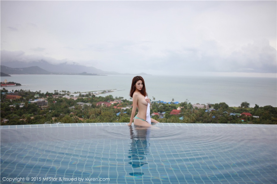 貌美肤白巨乳美女夏茉GIGI透视装湿身大胆人体艺术写真(第32页)