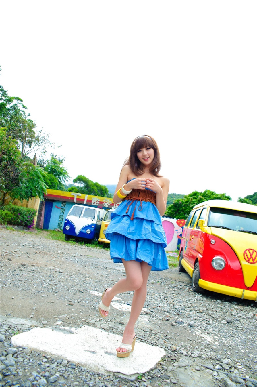 台湾美女果子MM张凯洁户外清纯写真(第31页)