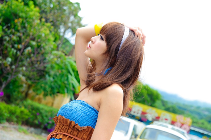 台湾美女果子MM张凯洁户外清纯写真(第42页)