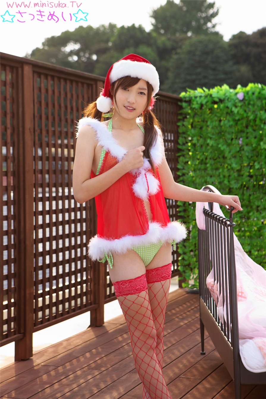 日本美女圣诞情趣制服网袜诱惑写真(第3页)