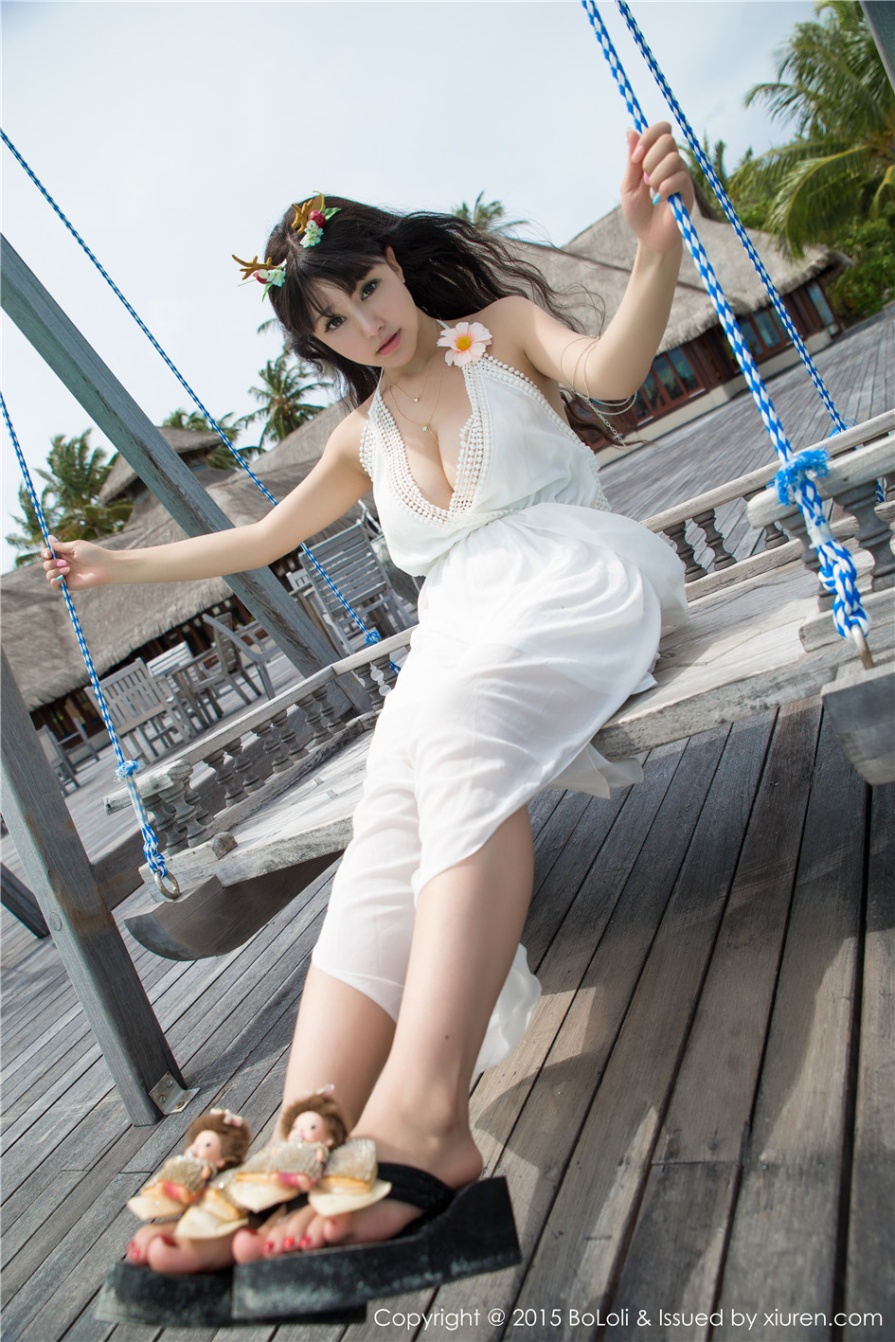 可爱美女Barbie可儿户外比基尼巨乳诱惑写真(第13页)