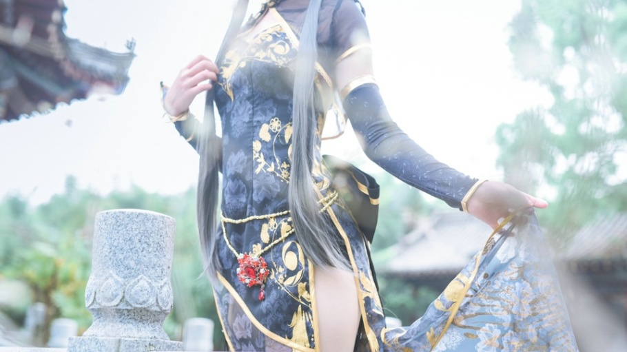 清纯美女洛天依古风侠女Cosplay照片(第12页)