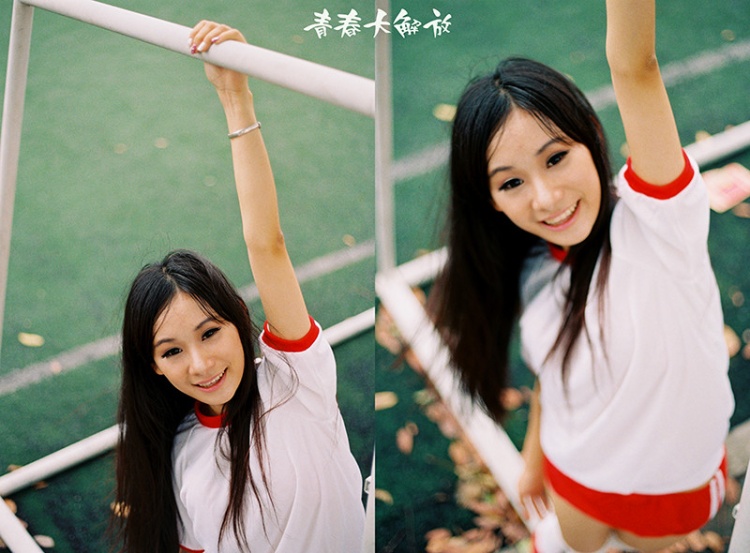 甜美学生妹球场运动服写真照片(第6页)