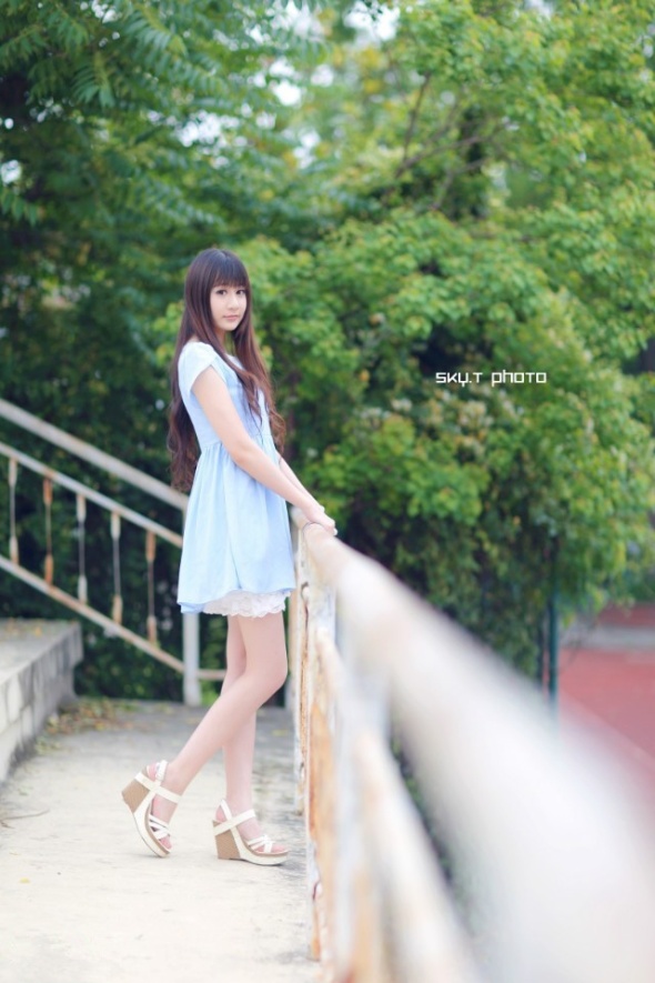 小清新美女校园清纯生活照写真图片(第4页)